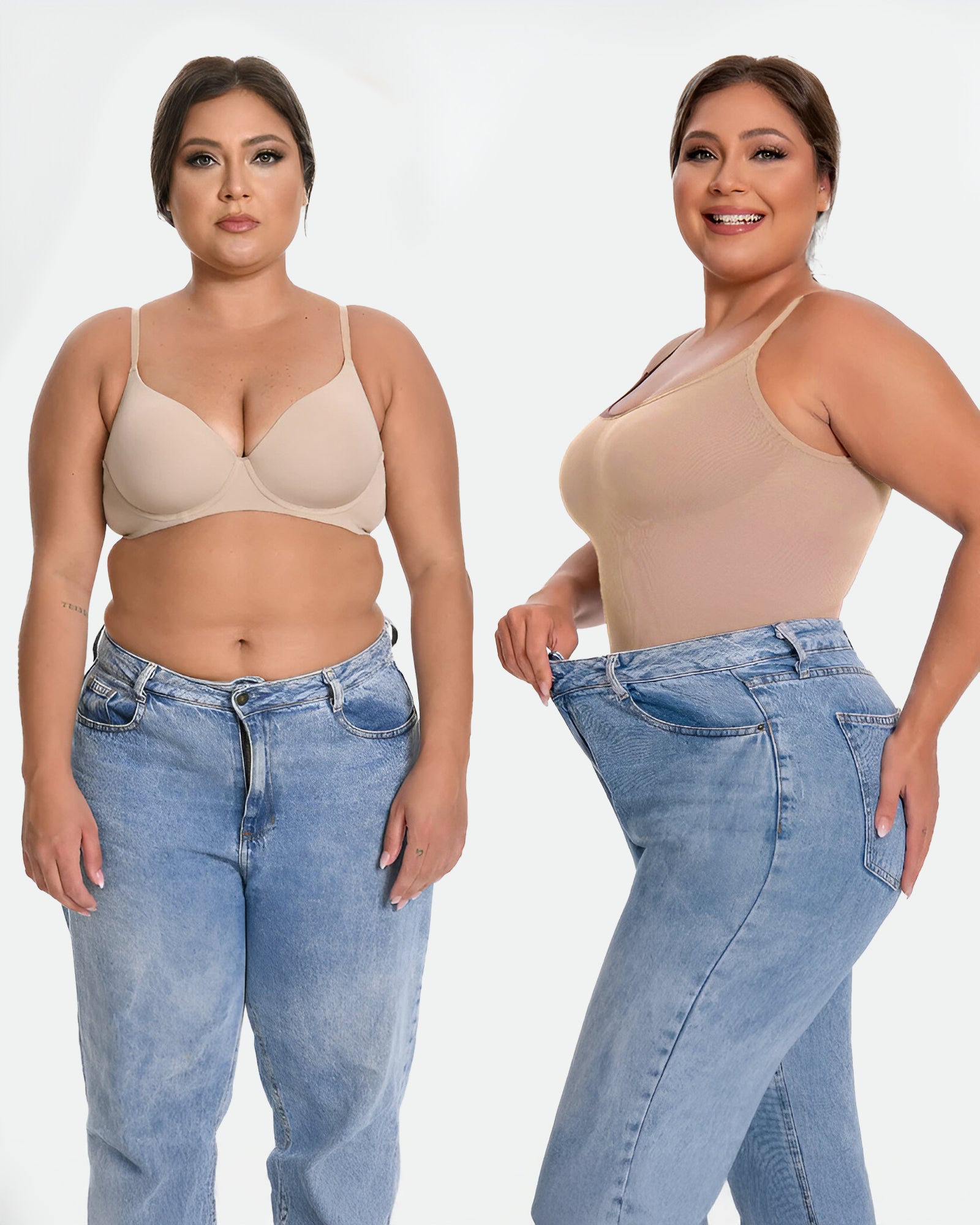 Nahtloser Slip Body 3D-Ausschnitt | Komfort & Figurformung