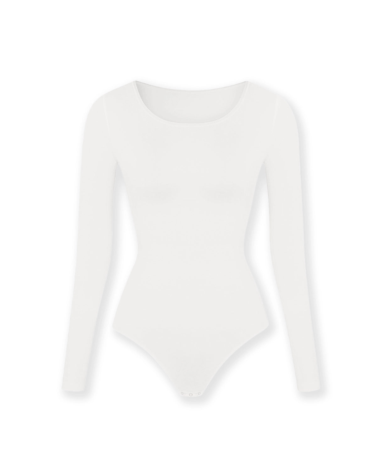 Wide Neck Bodysuit Longsleeve