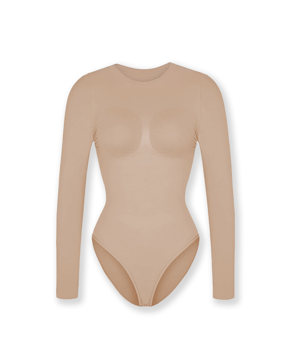 Longsleeve Bodysuit Sculpting Shapewear - Slip