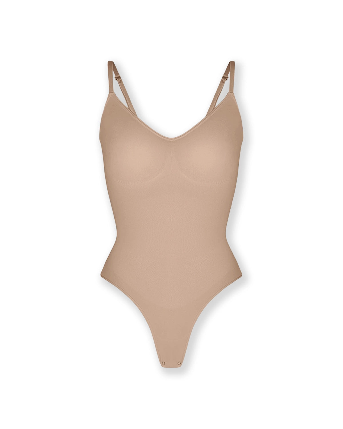 Nahtloser String Body mit 3D-Ausschnitt | Komfort & Figurformung