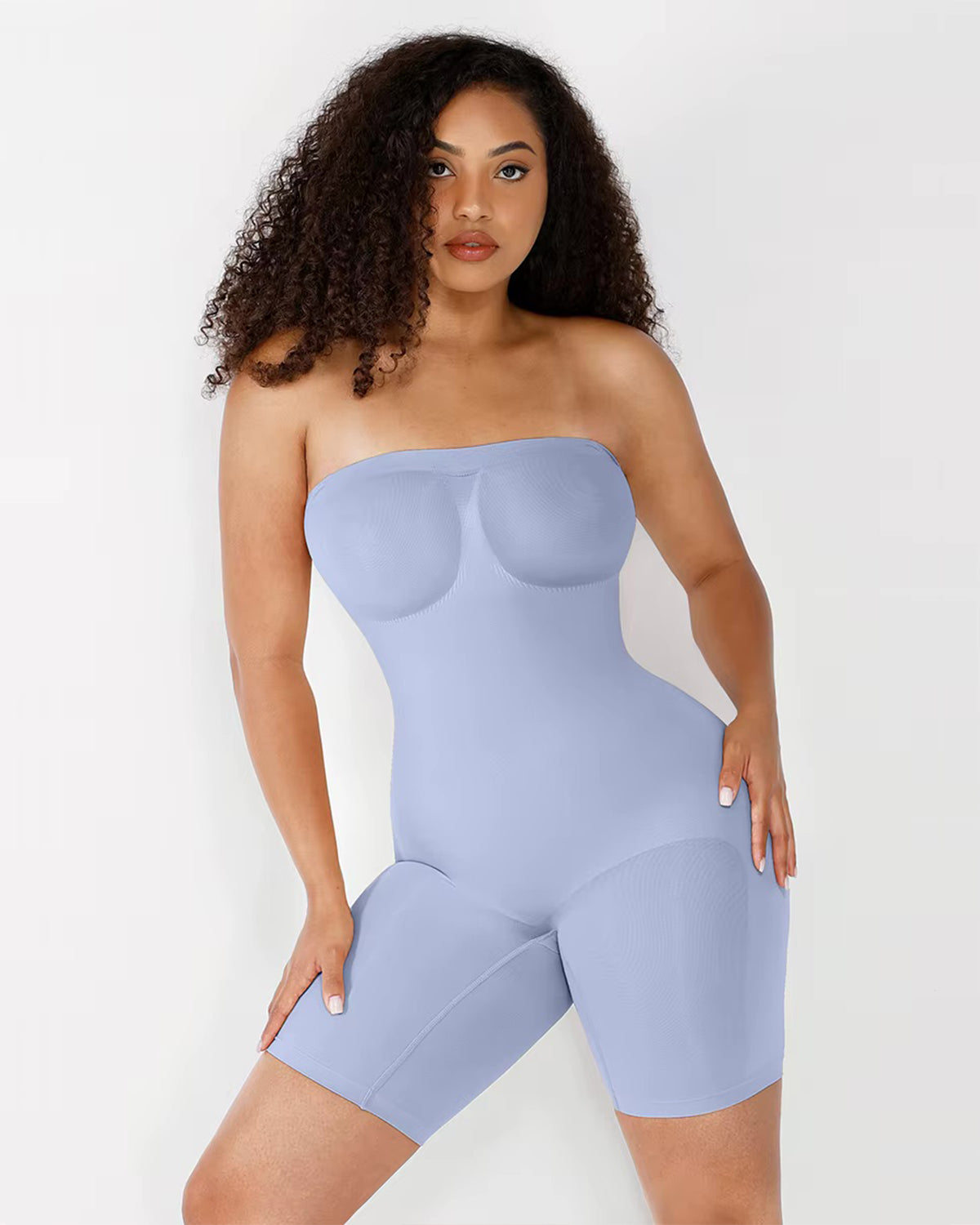 Nahtloser Shapewear Jumpsuit mit abnehmbaren Trägern - SPRING EDITION