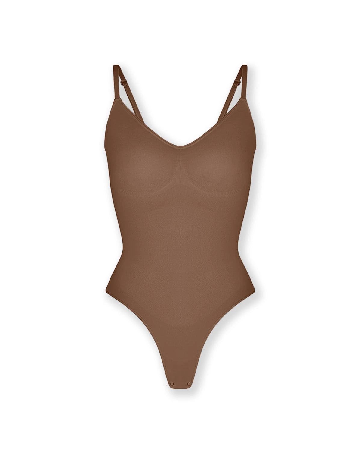 Nahtloser String Body mit 3D-Ausschnitt | Komfort & Figurformung