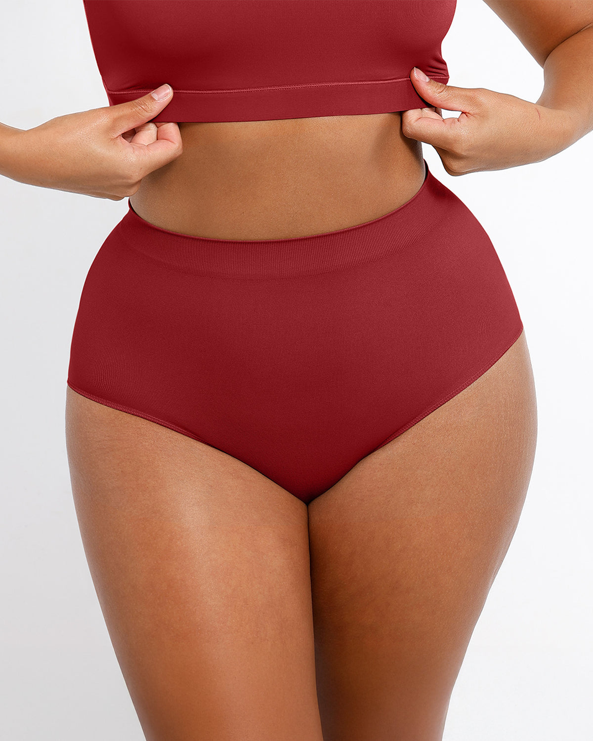 Nahtloser Mid-Waist Shaping-Slip – SPRING Farben