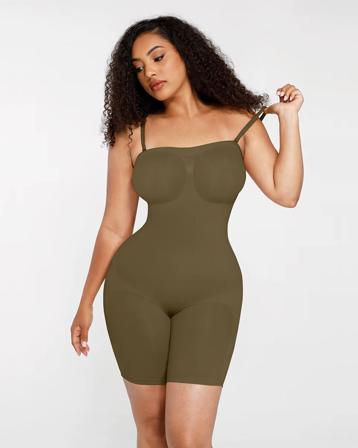 Nahtloser Shapewear Jumpsuit mit abnehmbaren Trägern - SPRING EDITION