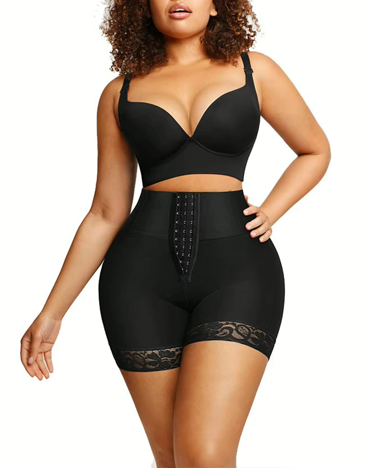Mid Waist Body Shaper Shorts | Nahtlose Bauchkontrolle & Figurformung