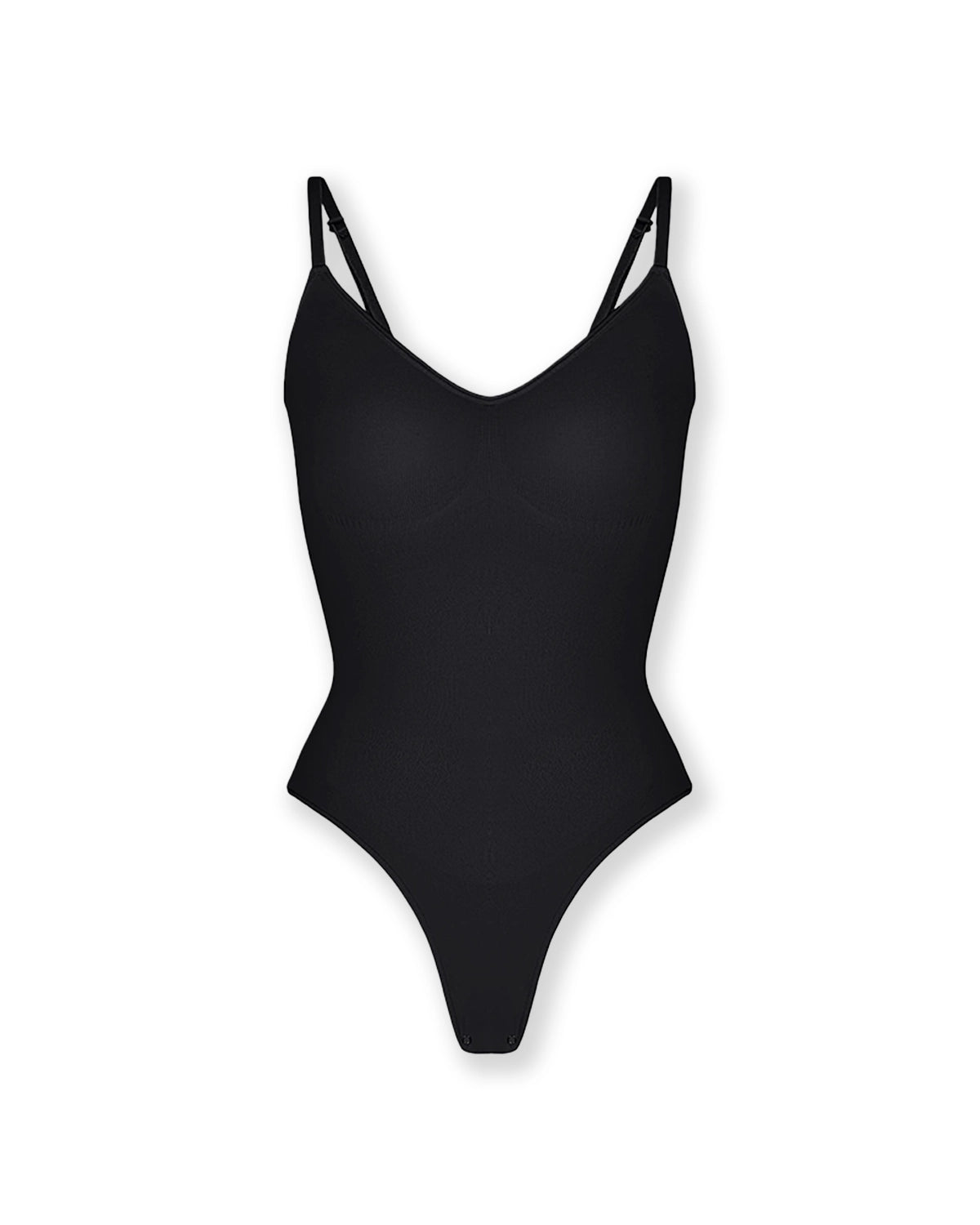 Nahtloser String Body mit 3D-Ausschnitt | Komfort & Figurformung