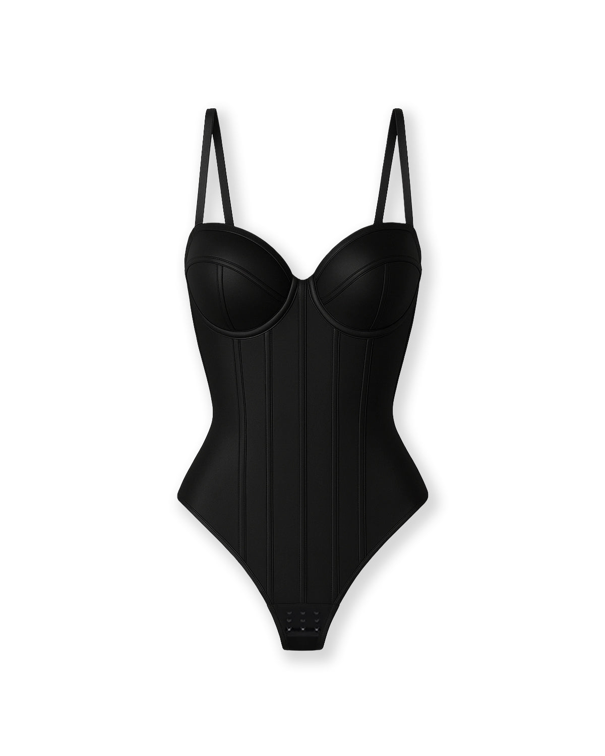 3 in 1 Satin Shapewear Bodysuit - BH, Shapewear und Slip in einem