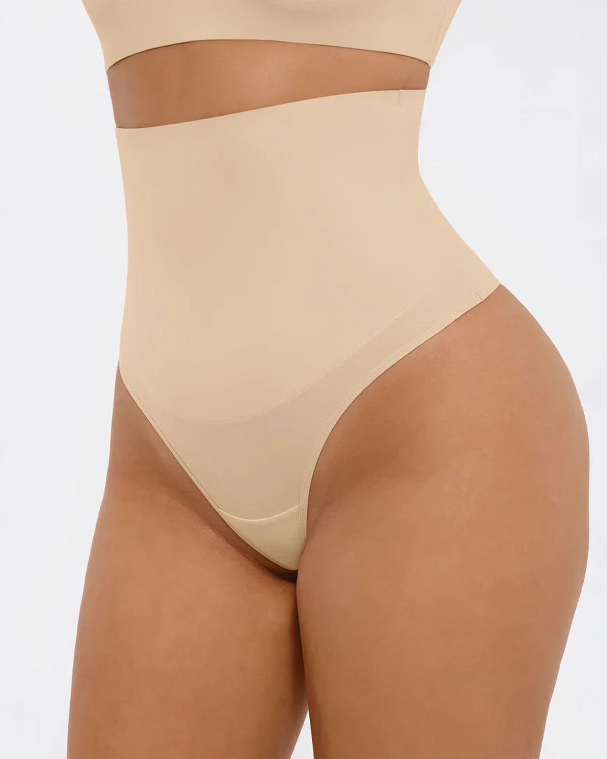 Nahtloser High-Waist Shaping-String – Unsichtbarer Taillenformer