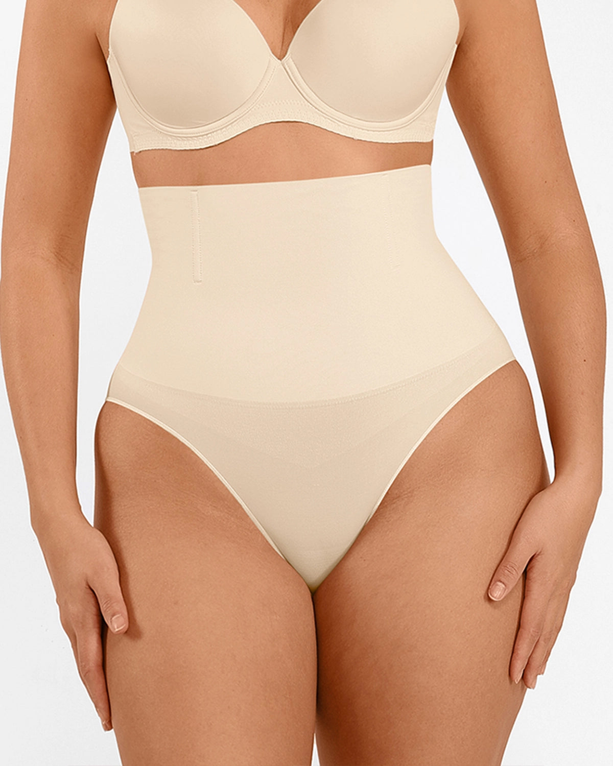 Nahtloser High-Waist Shaping-Slip – Unsichtbarer Taillenformer