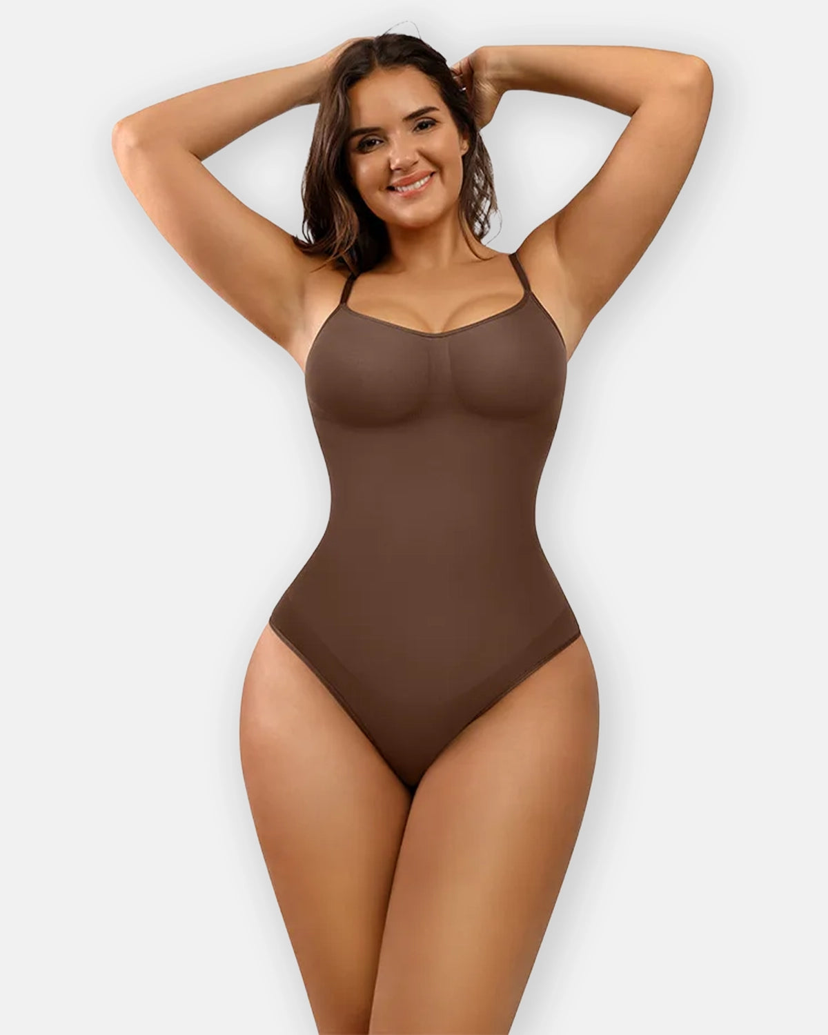 Nahtloser String Body mit 3D-Ausschnitt | Komfort & Figurformung