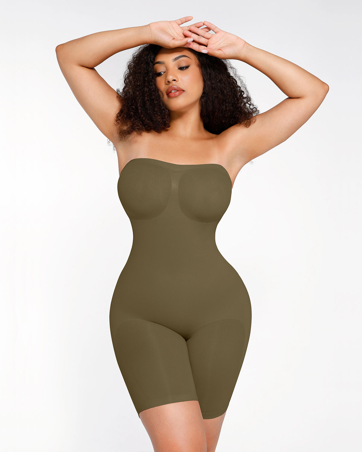 Nahtloser Shapewear Jumpsuit mit abnehmbaren Trägern - SPRING EDITION
