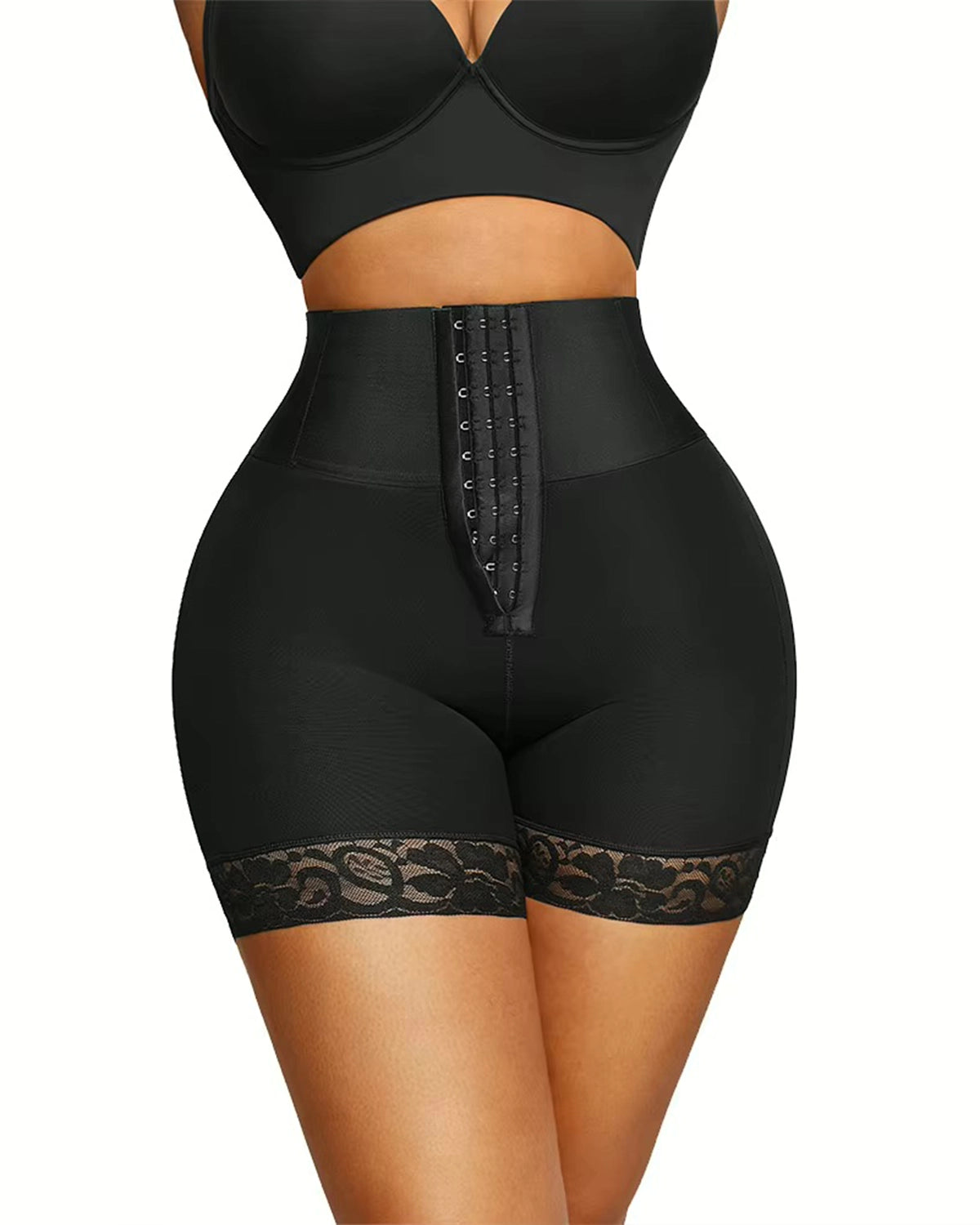 Mid Waist Body Shaper Shorts | Nahtlose Bauchkontrolle & Figurformung