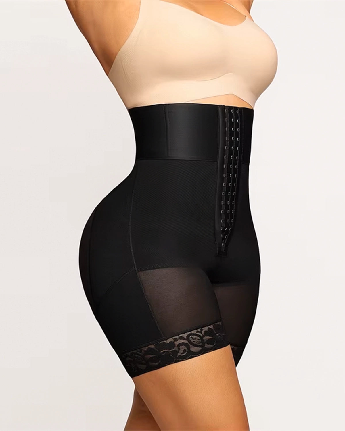 High Waist Body Shaper Shorts | Nahtlose Bauchkontrolle & Figurformung