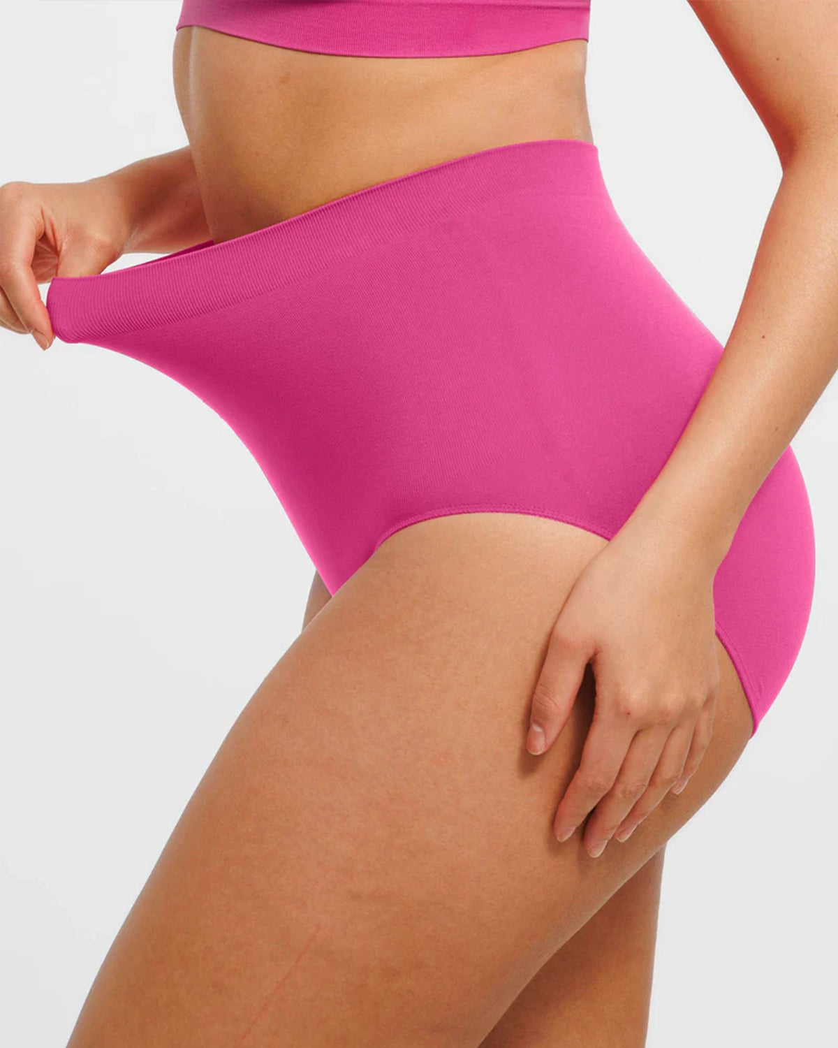 Nahtloser Mid-Waist Shaping-Slip – Glättet Bauch & Hüften