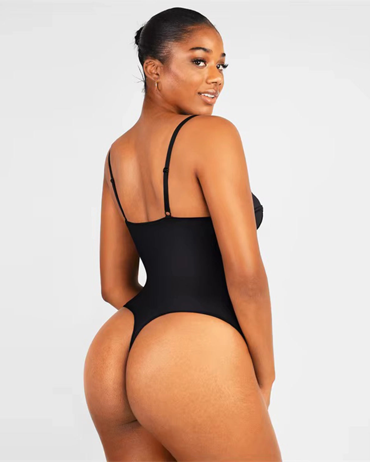 3 in 1 Satin Shapewear Bodysuit - BH, Shapewear und Slip in einem