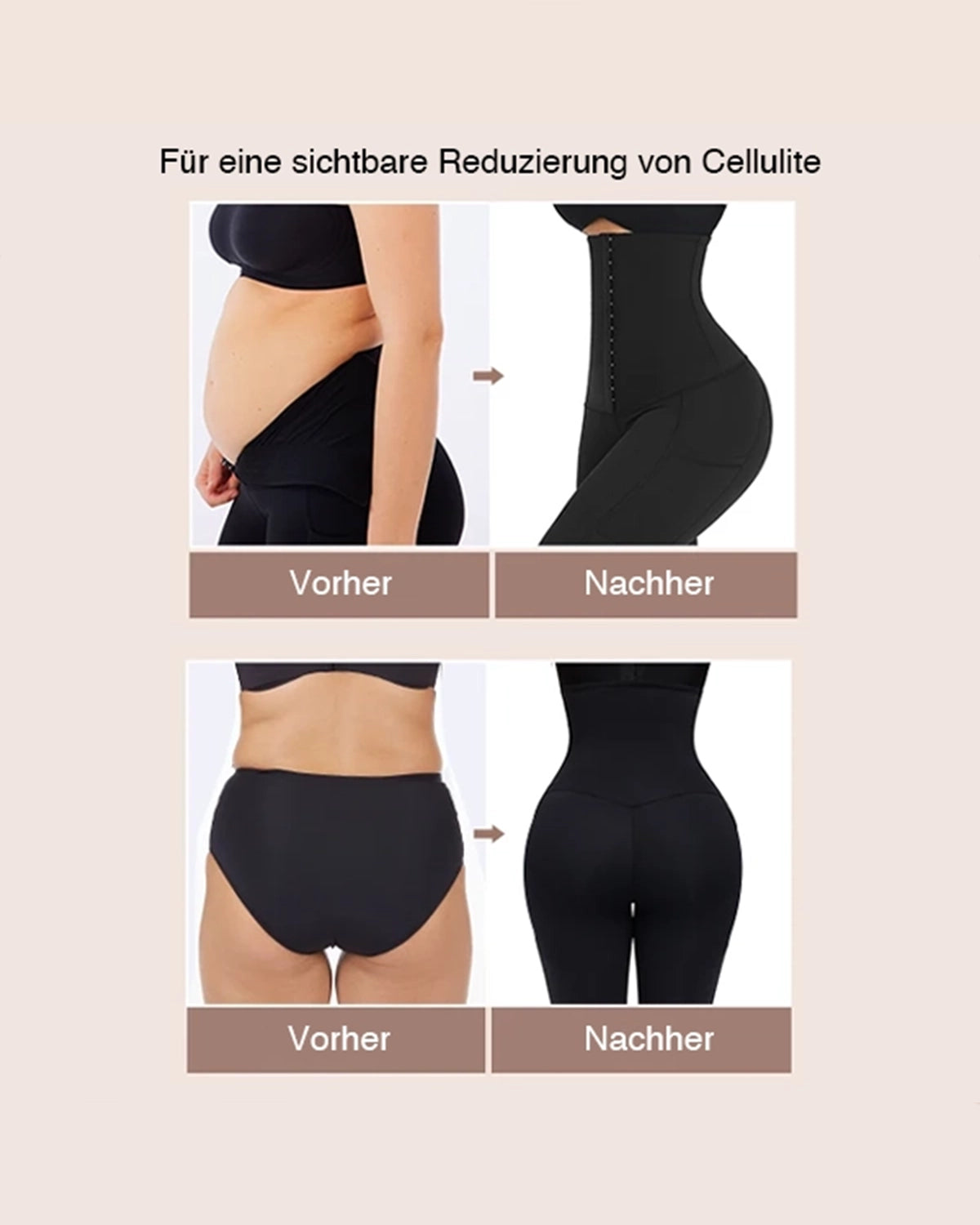 8-in-1 Waist Trainer Leggings | Formende Shapewear & Sportleggins