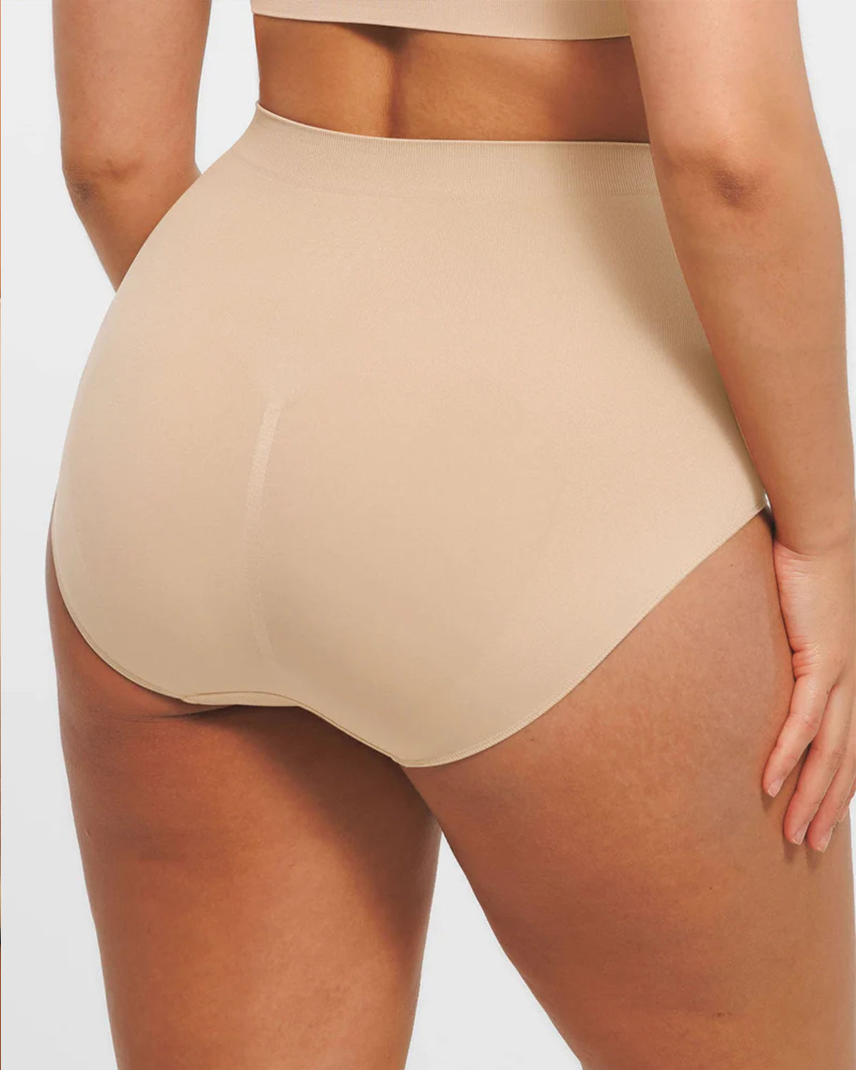 Nahtloser Mid-Waist Shaping-Slip – Glättet Bauch & Hüften