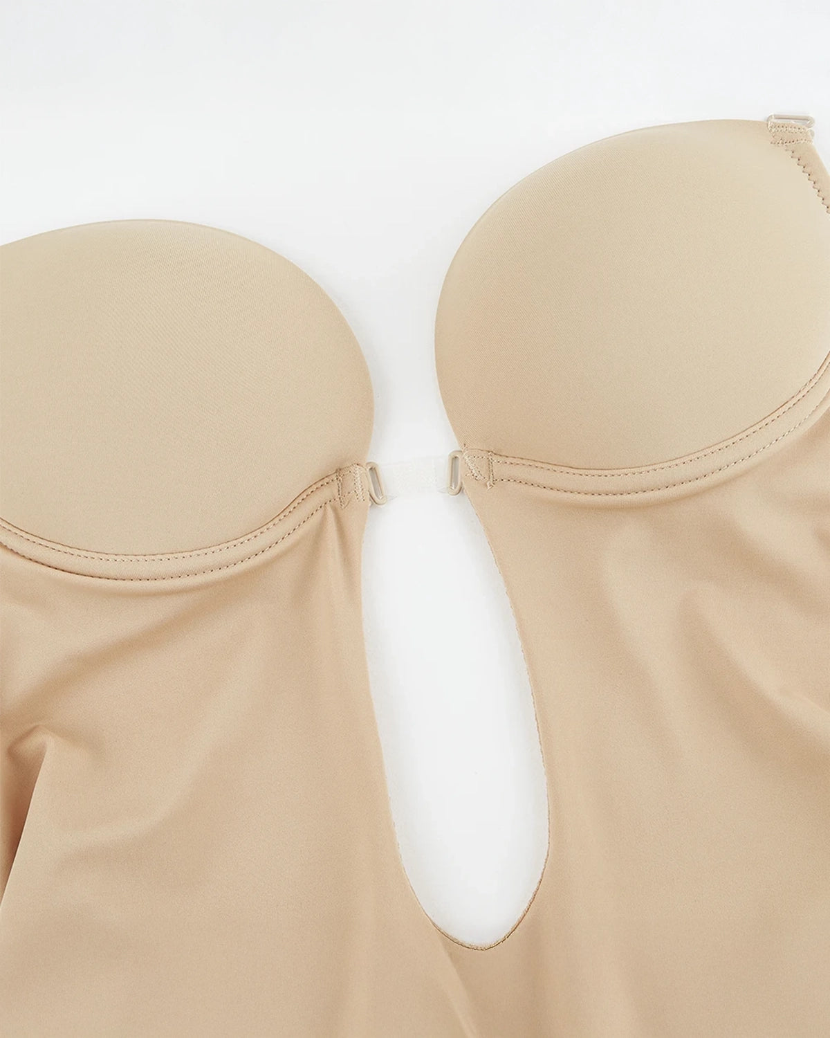 Eleganter Thong-Bodysuit mit Front Deep-Cut und Beauty Back