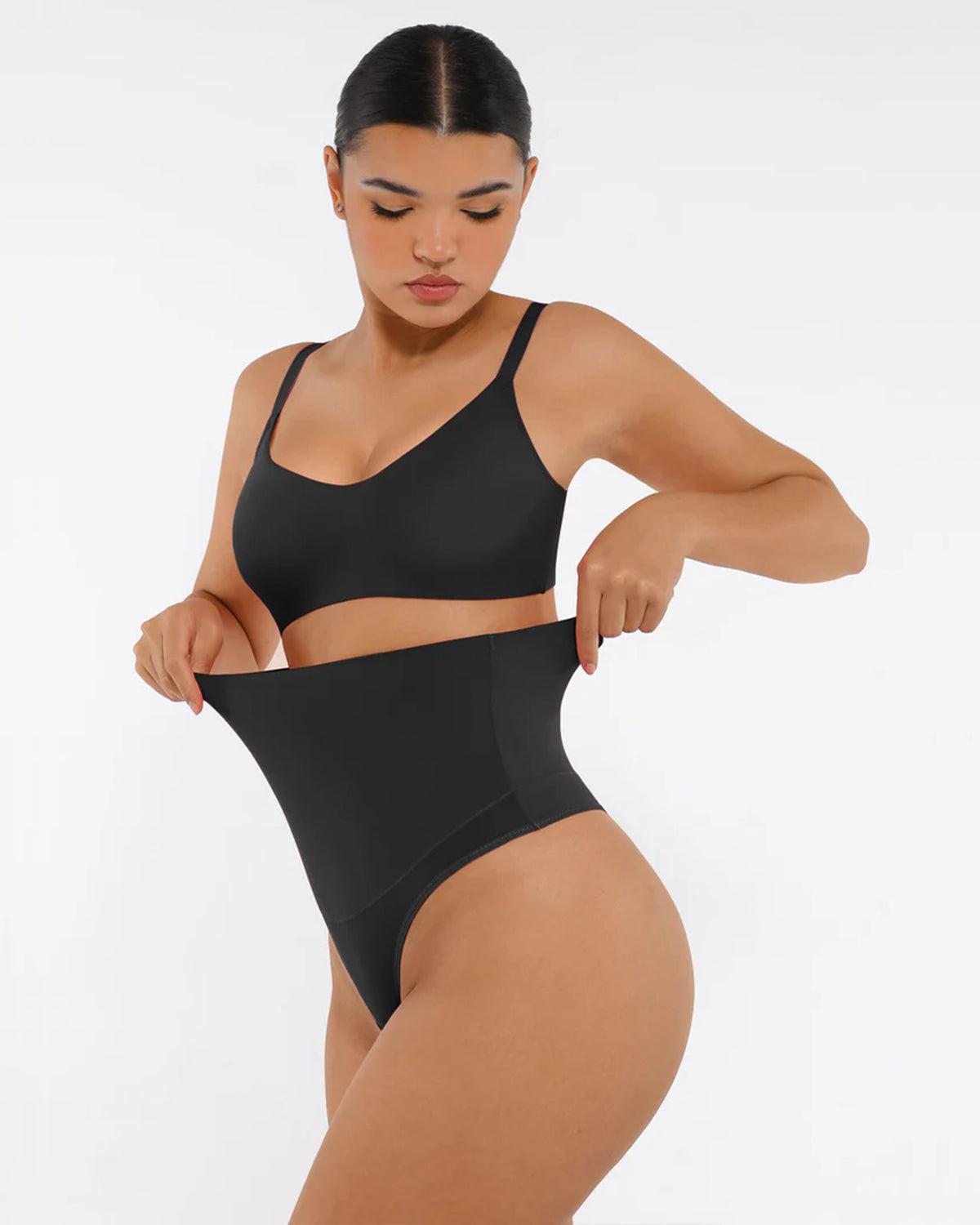Nahtloser High-Waist Shaping-String – Unsichtbarer Taillenformer