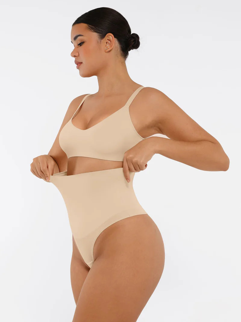 Nahtloser High-Waist Shaping-String – Unsichtbarer Taillenformer
