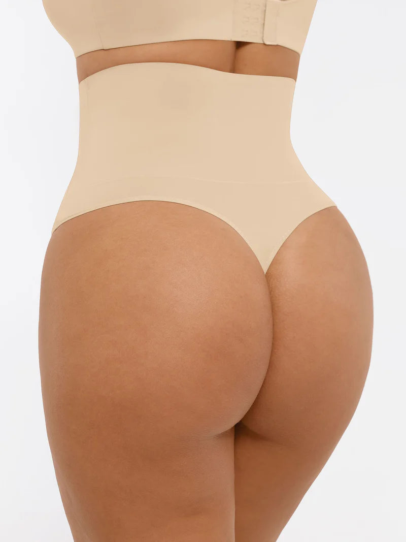 Nahtloser High-Waist Shaping-String – Unsichtbarer Taillenformer