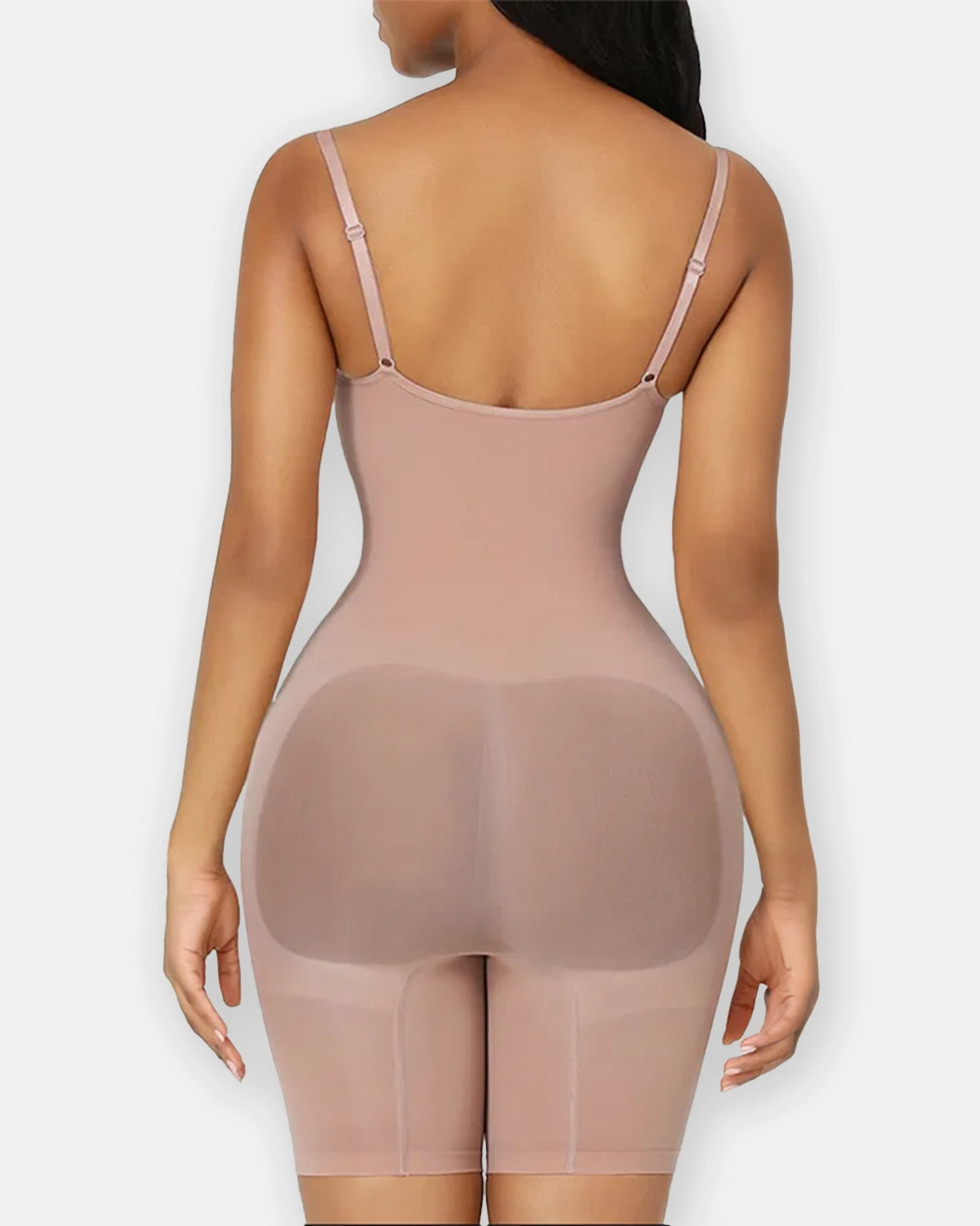 Nahtloser Jumpsuit mit 3D-Hüft-Po-Filter
