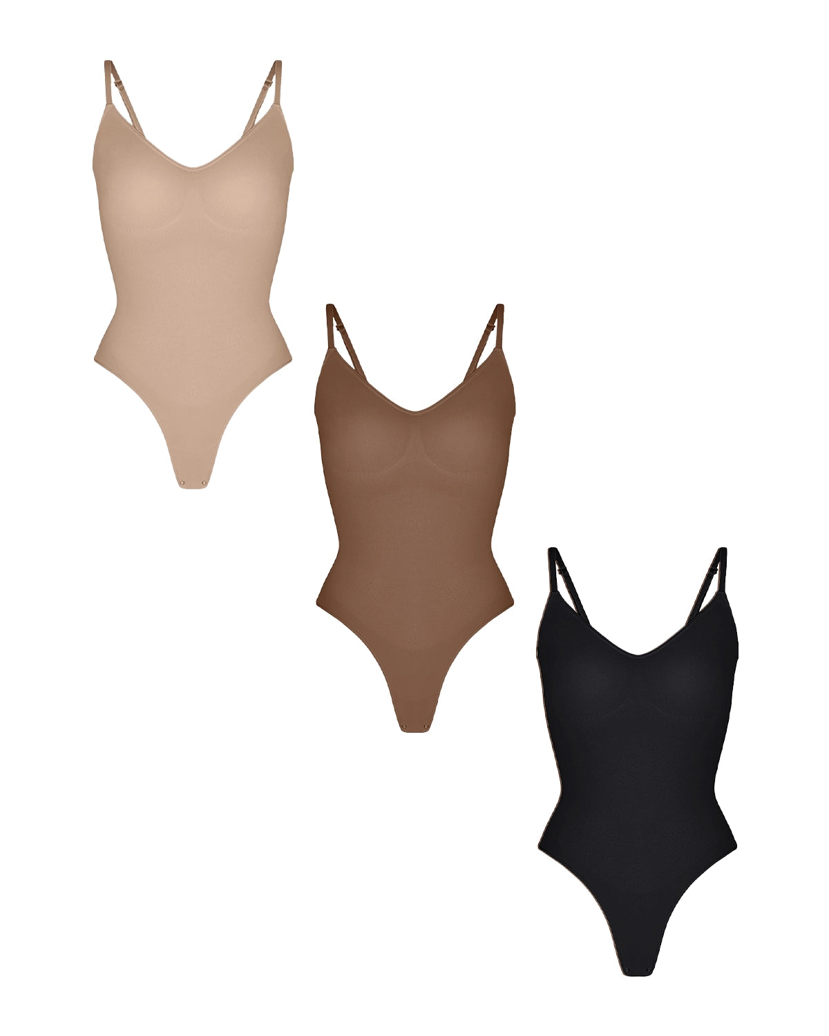 Nahtloser String-Body – 3er Set | Bestseller & Vorteilspreis