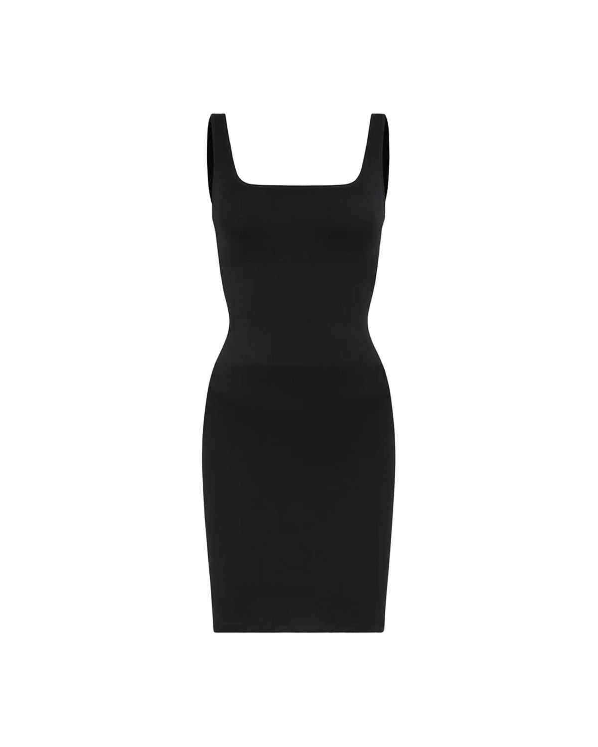 Nahtloses Shaping-Kleid mit eckigem Ausschnitt & integrierten BH-Pads