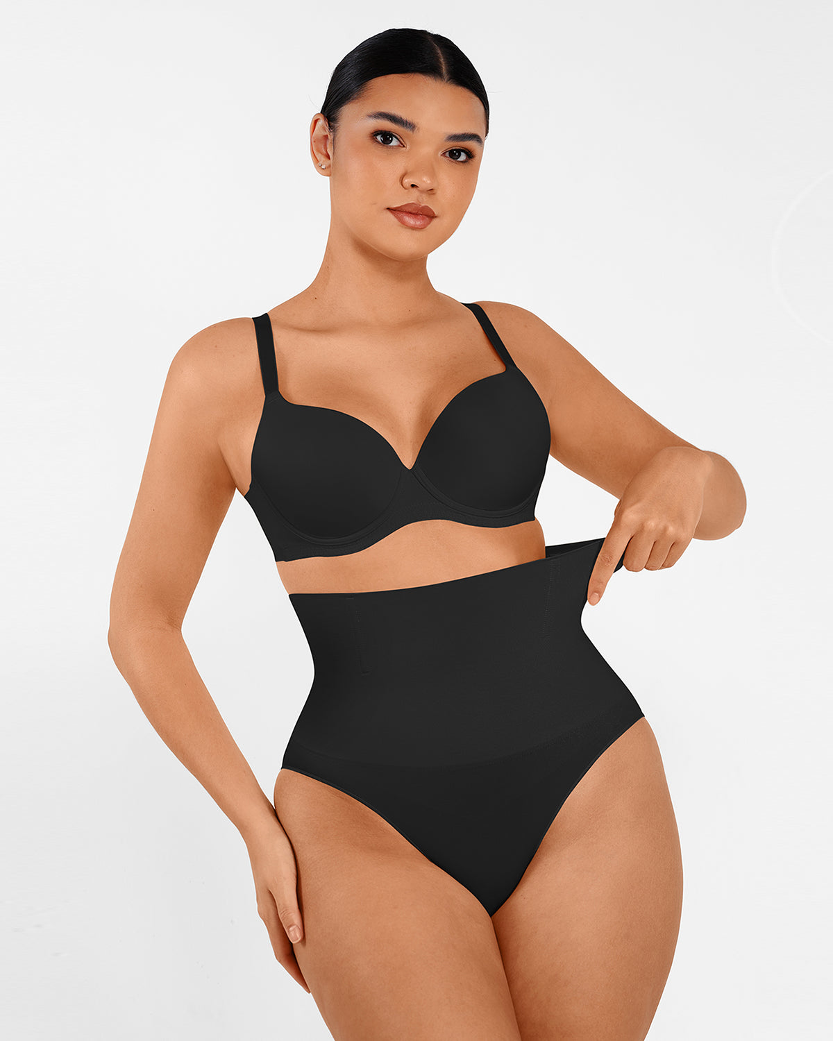 Nahtloser High-Waist Shaping-Slip – Unsichtbarer Taillenformer