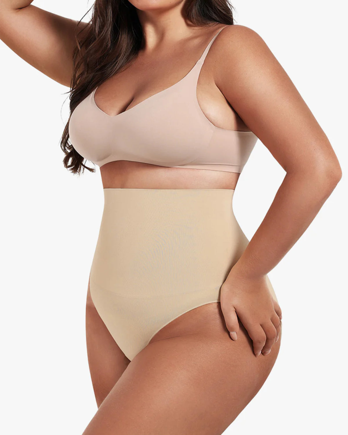 Nahtloser High-Waist Shaping-Slip – Unsichtbarer Taillenformer