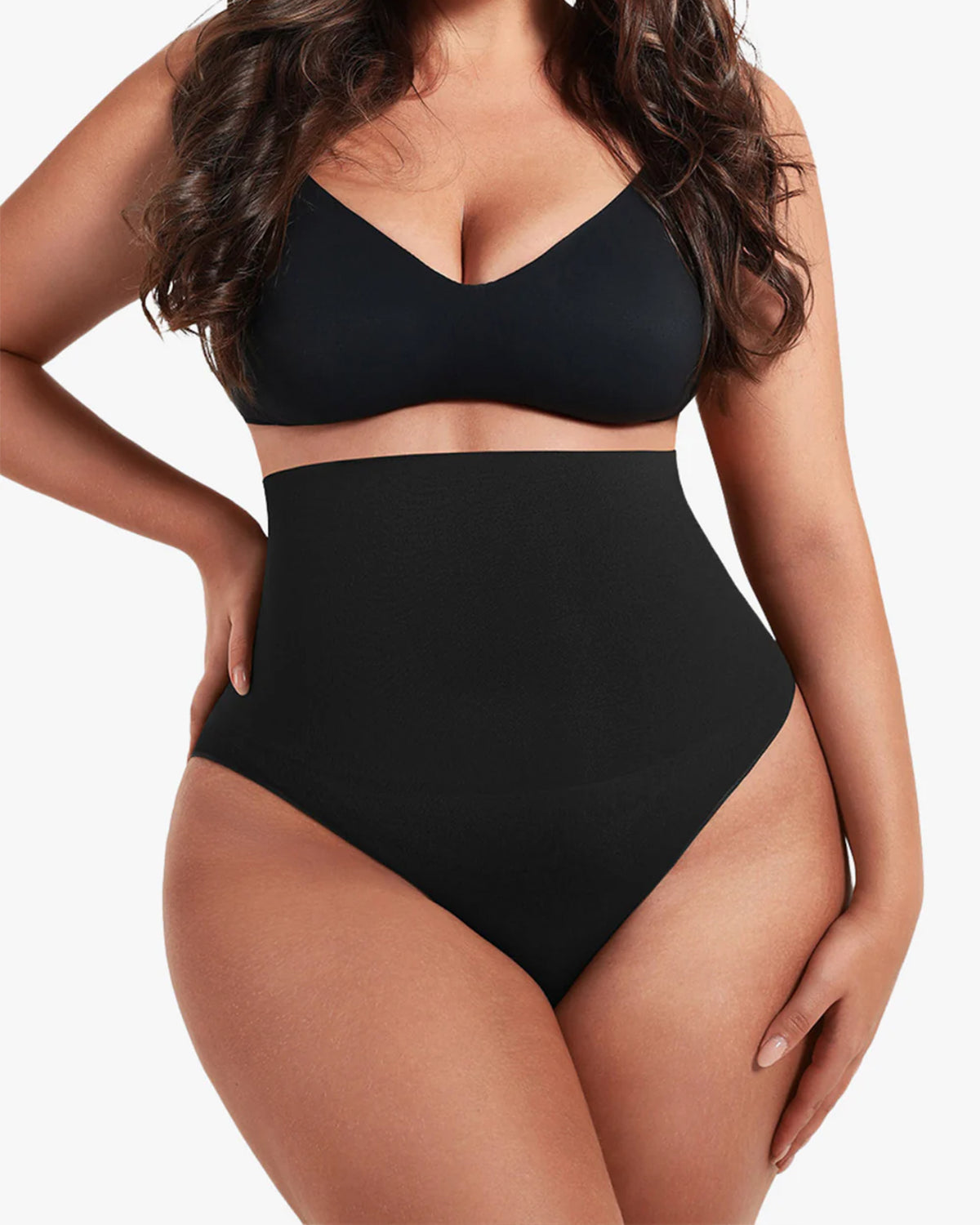 Nahtloser High-Waist Shaping-Slip – Unsichtbarer Taillenformer